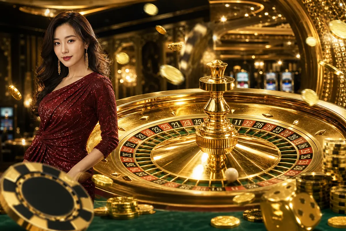 euwins Casino suasana meja permainan langsung